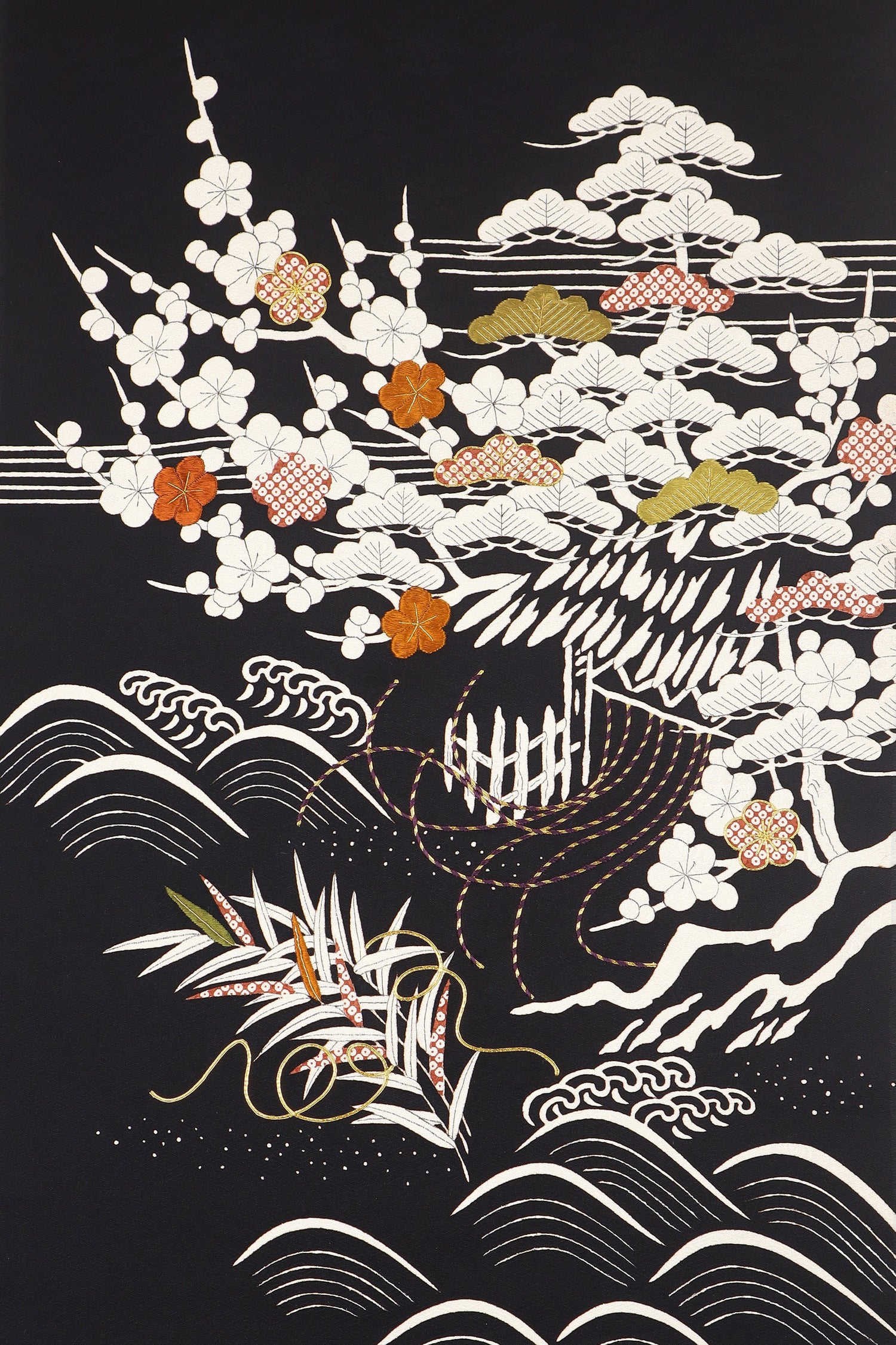 縄のれん（袷）