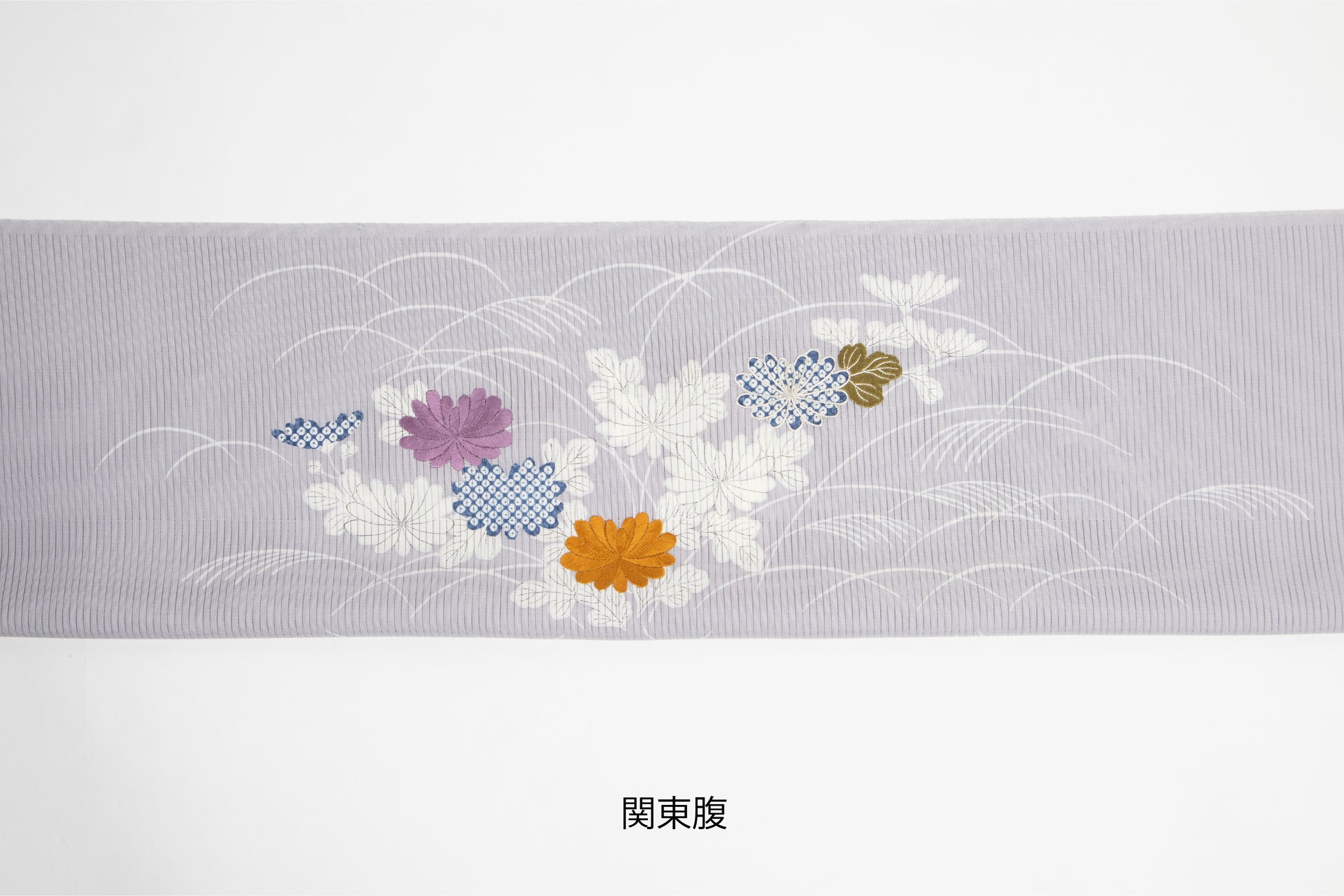 ぎをん齋藤の鼡色の駒絽夏御所解帯の関東腹の写真