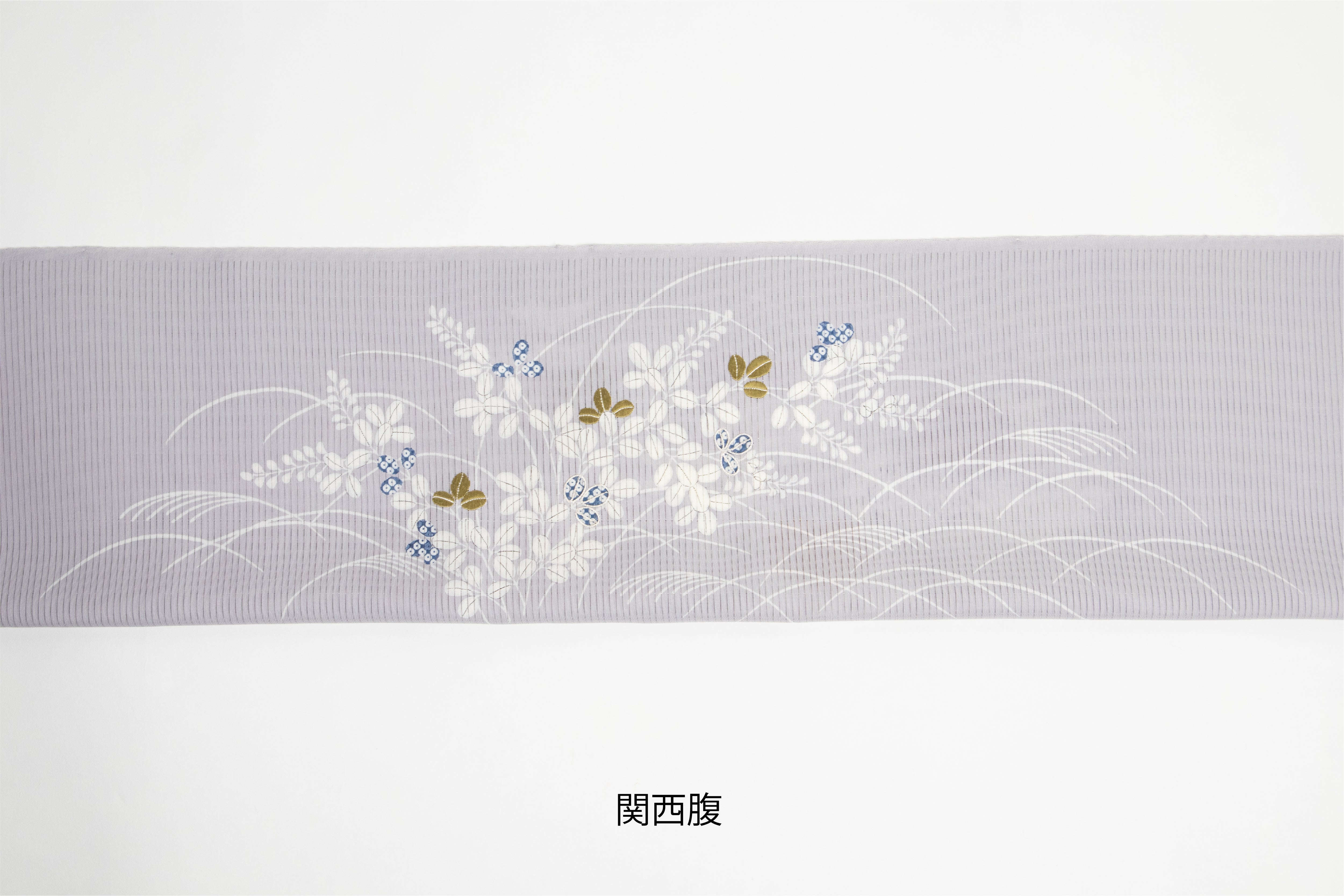 駒絽 夏御所解帯 鼡地 虫籠 No.82608 – ぎをん齋藤【御所解帯お買い物】